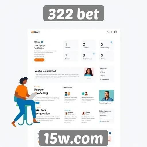 Acessibilidade e design do site 322 bet para usuários