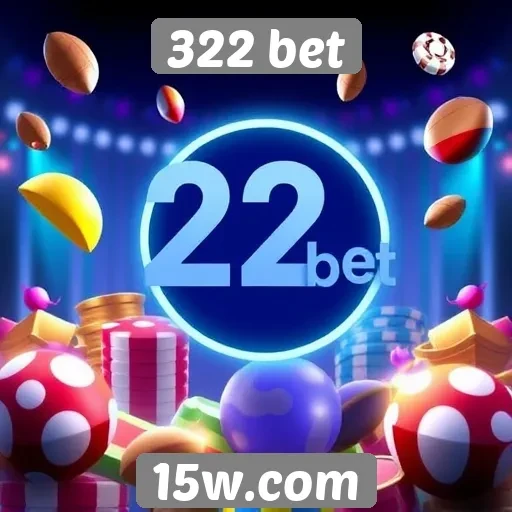 Variedade de jogos disponíveis na plataforma 322 bet